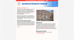 Desktop Screenshot of bouwcentrum-rotterdam.nl
